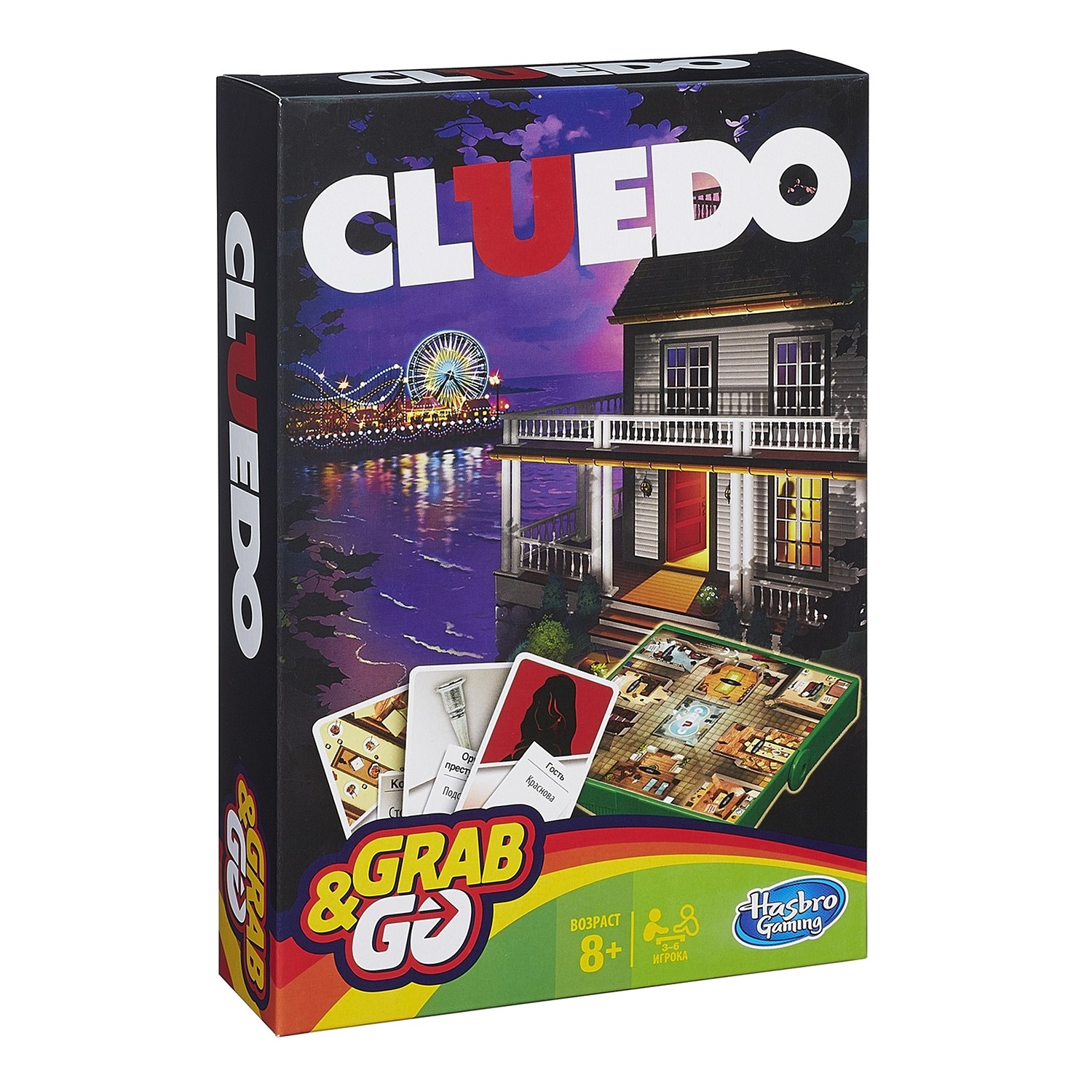Настольная игра Hasbro Gaming «Клуэдо. Дорожная версия» B0999