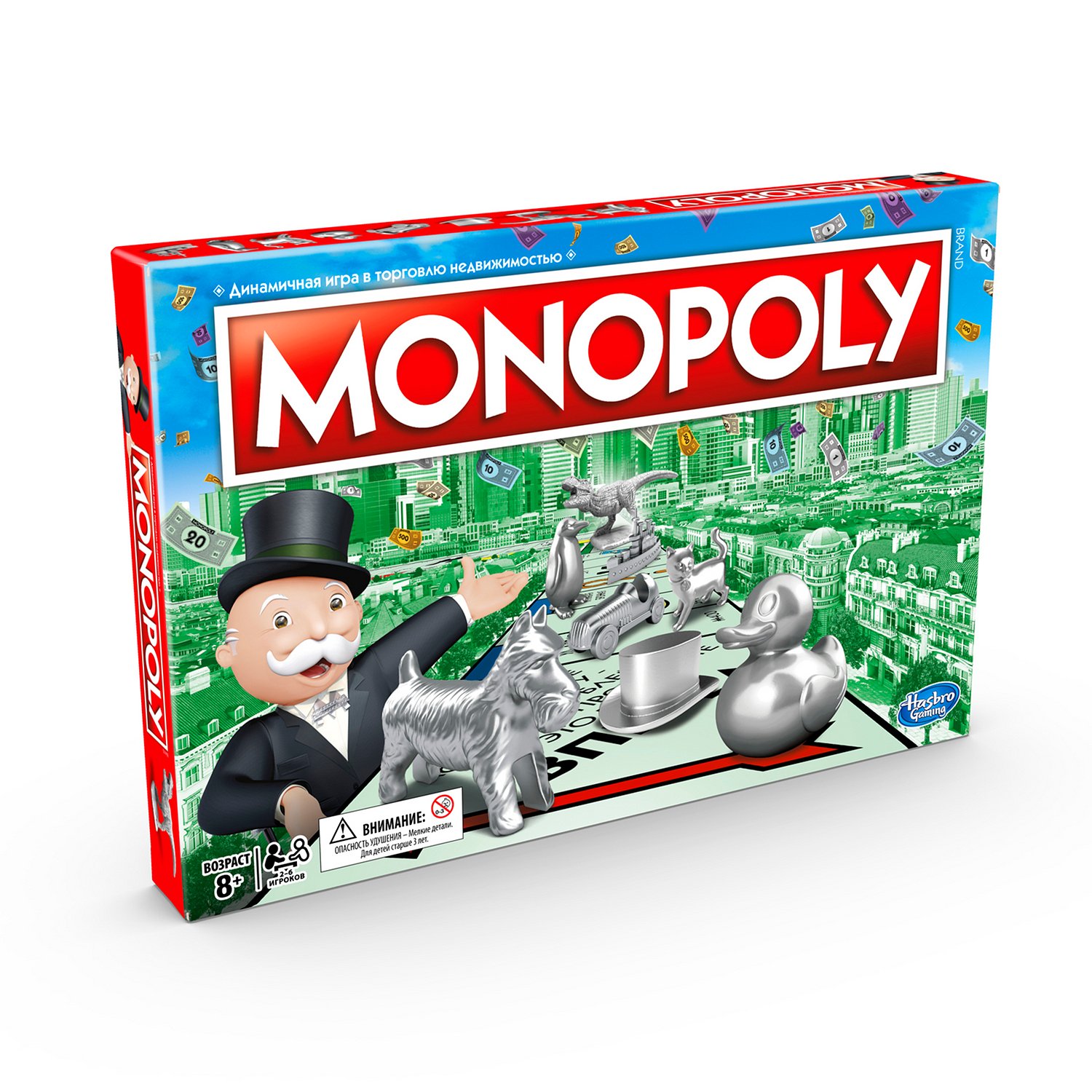 Настольная игра Hasbro Gaming «Монополия классическая Обновленная» C1009E76