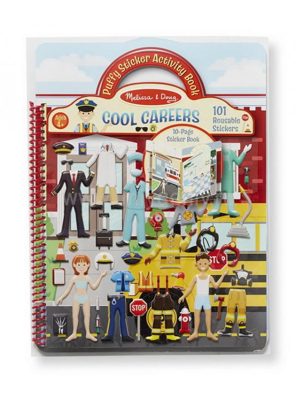 Стикеры многоразовые объемные &