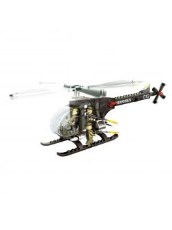 Конструктор Banbao «Военный вертолет» 8243 / 90 деталей