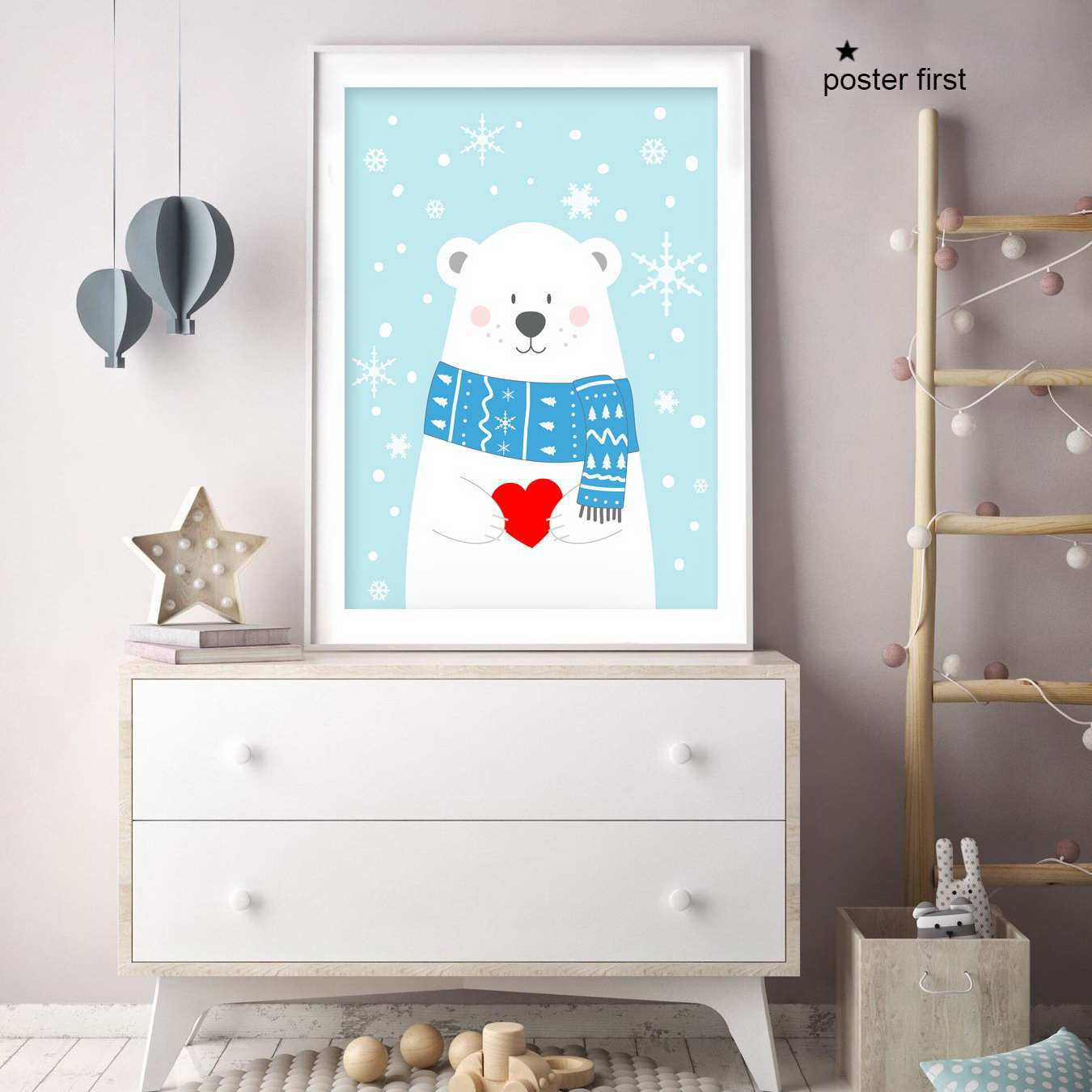 Интерьерный дизайнерский постер &