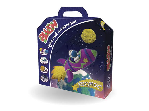 Пластилин пушистый &