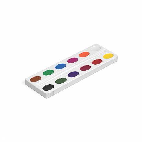 Краски акварельные ErichKrause Basic медовые 12 цветов (в картоннои пенале)