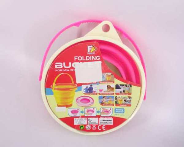 Ведро складное, объем ведра в собранном состоянии 2,5л