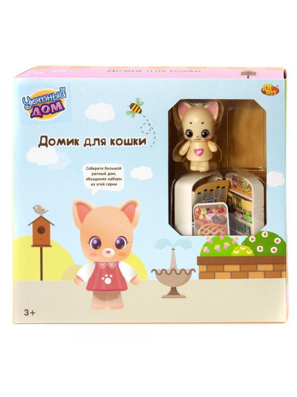 Игровой набор ABtoys Уютный дом Домик для кошки. Кухня