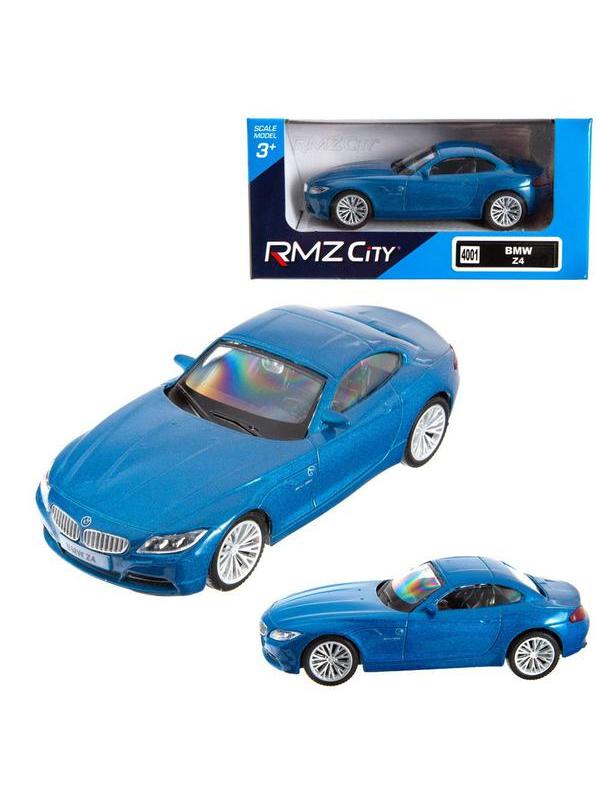 Машинка металлическая Uni-Fortune RMZ City 1:43 BMW Z4, Цвет Синий
