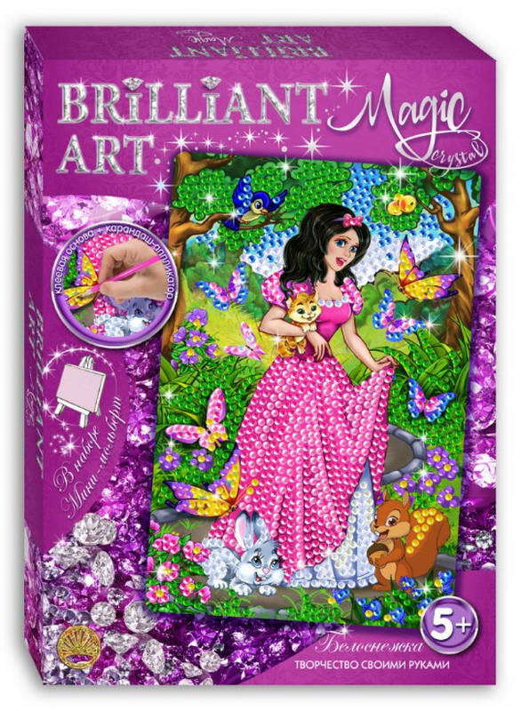 Мозаика со стразами Magic Crystal Белоснежка.