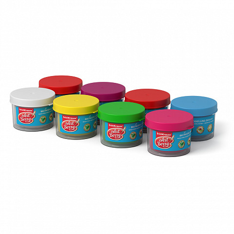 Биопластилин с аксессуарами для лепки ArtBerry Undersea World 8 баночек по 35г