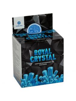 Набор для опытов Intellectico Royal Crystal кристалл синий