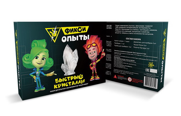 Набор для экспериментов. Фикси-опыты &