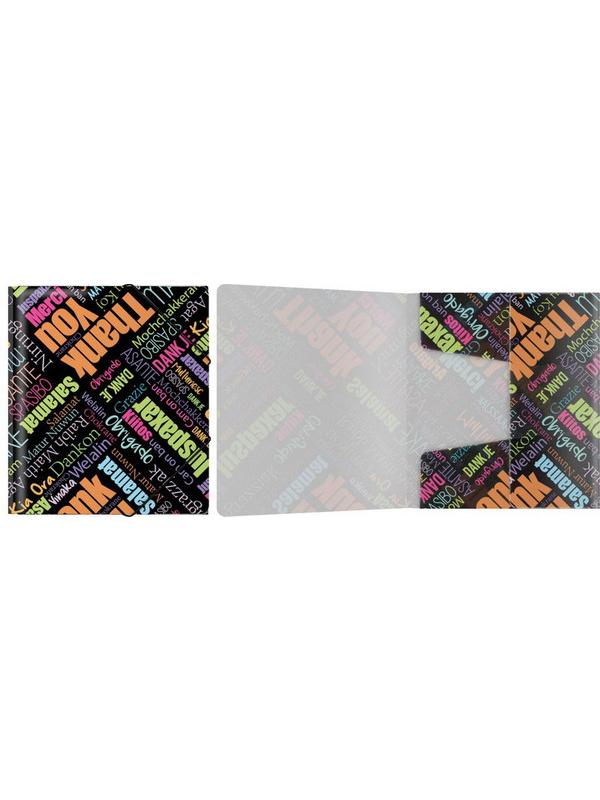 Папка на резинках пластиковая ErichKrause Thank you, A5+ (в коробке-дисплее по 24 шт.)