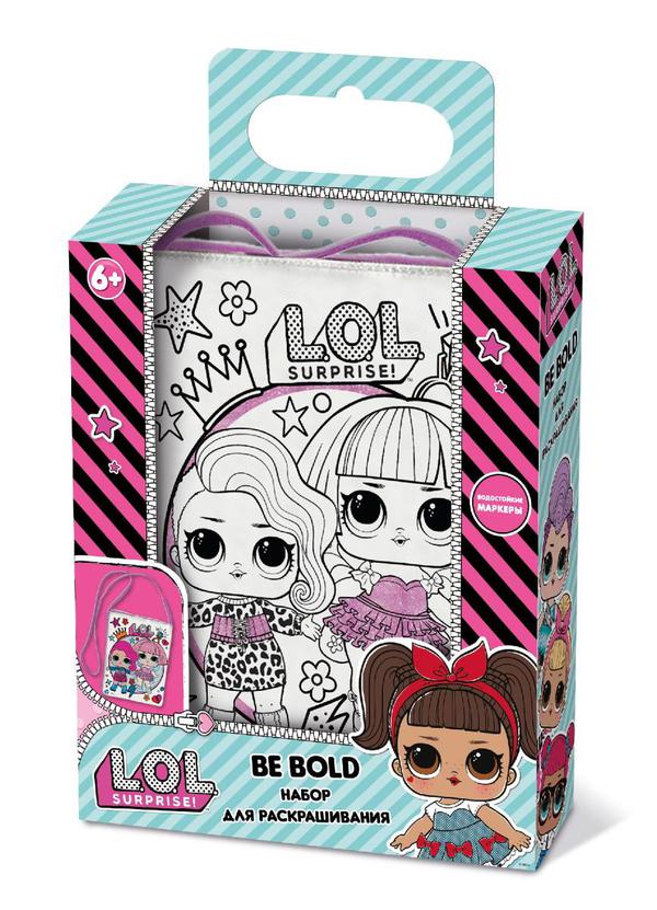 Набор для творчества LOL Surprise Сумка прогулочная для раскрашивания &