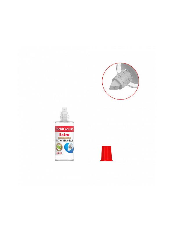 Клей канцелярский ErichKrause Extra, 30мл (в пластиковом поддоне по 12 шт.)