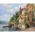 Набор для творчества Белоснежка картина по номерам на холсте Лето в Италии 40 на 50 см