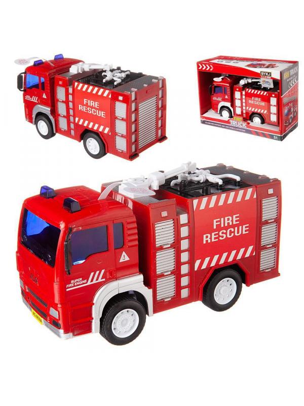 Машинка Junfa Пожарная, 3 вида в ассортименте, размер коробки 24х10,5х17см