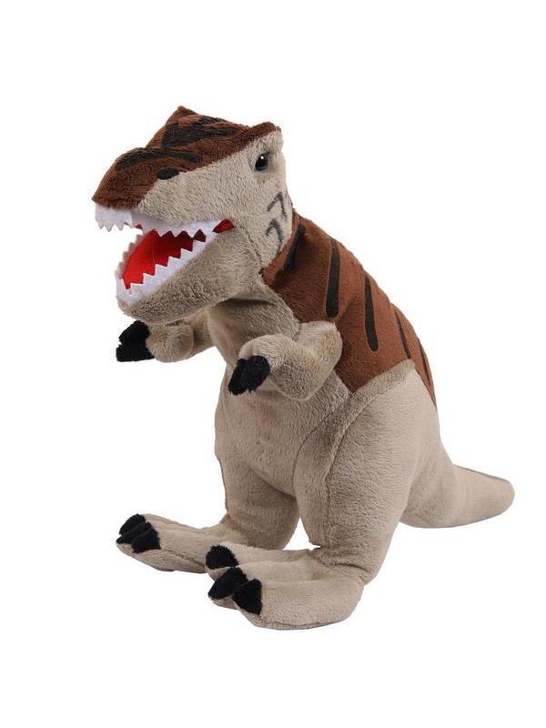 Мягкая игрушка ABtoys Dino World Динозавр Тирекс, 36 см.