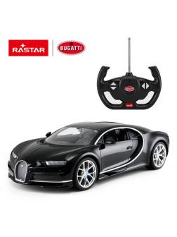 Машинка на радиоуправлении RASTAR Bugatti Chiron, черный 1:14