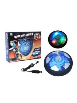 Напольная игра Junfa Диск-мяч диаметр 18 см, со световыми и звуковыми эффектами , 24х19,2х7,2 см