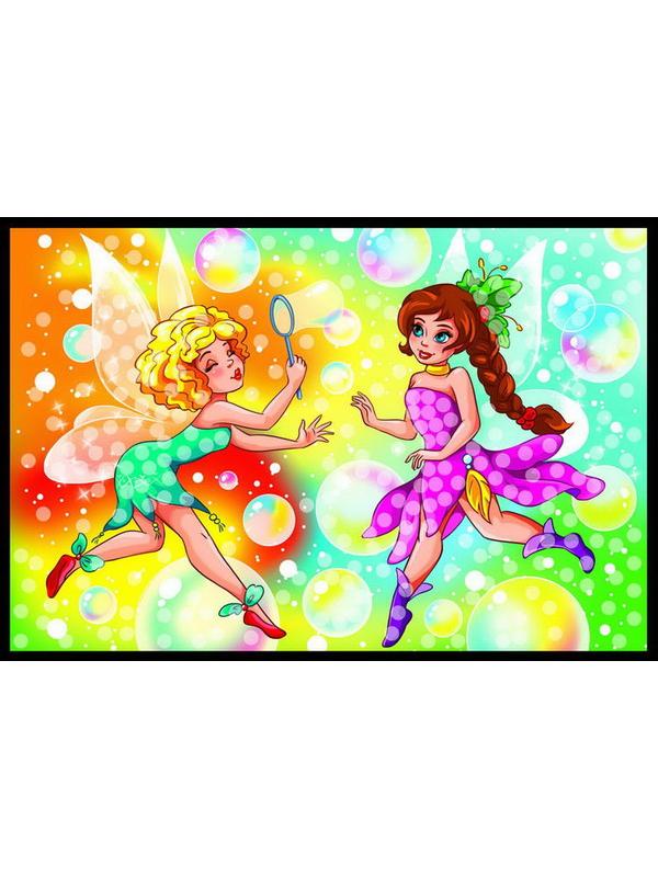 Мозаика из пайеток. А4+. КРАСИВЫЕ ФЕИ