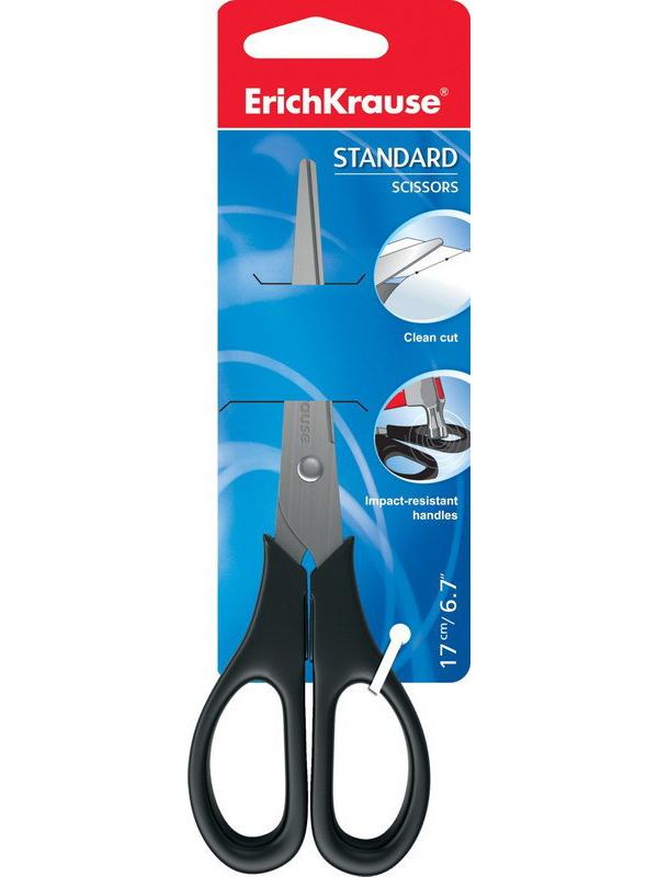 Ножницы ErichKrause Standard, 17см