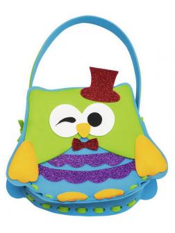 Сумочка из фоамирана Веселая сова набор для творчества