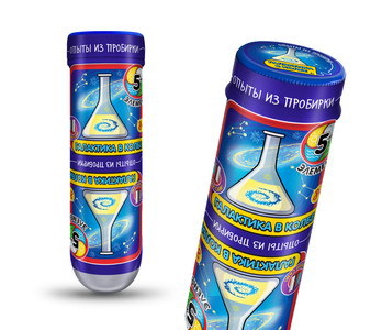 Набор для экспериментов. Опыты из пробирки. Галактика в колбе