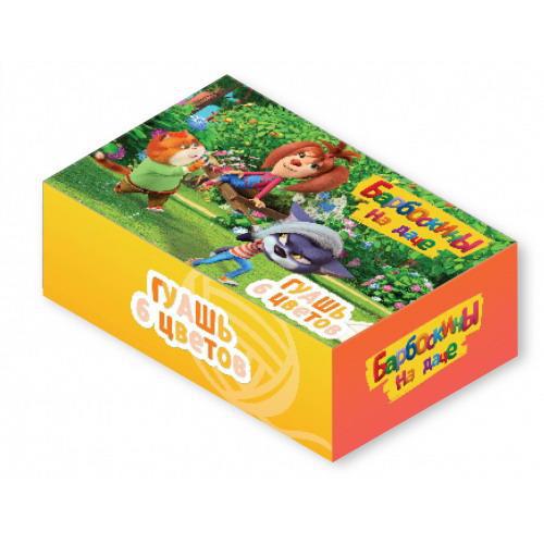 Краски CENTRUM Гуашь Барбоскины 6 цветов