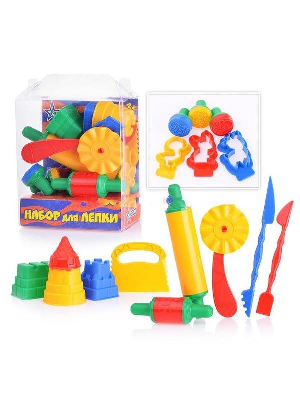 Набор для лепки (16 дет. в блистере) 14х7х19 см.