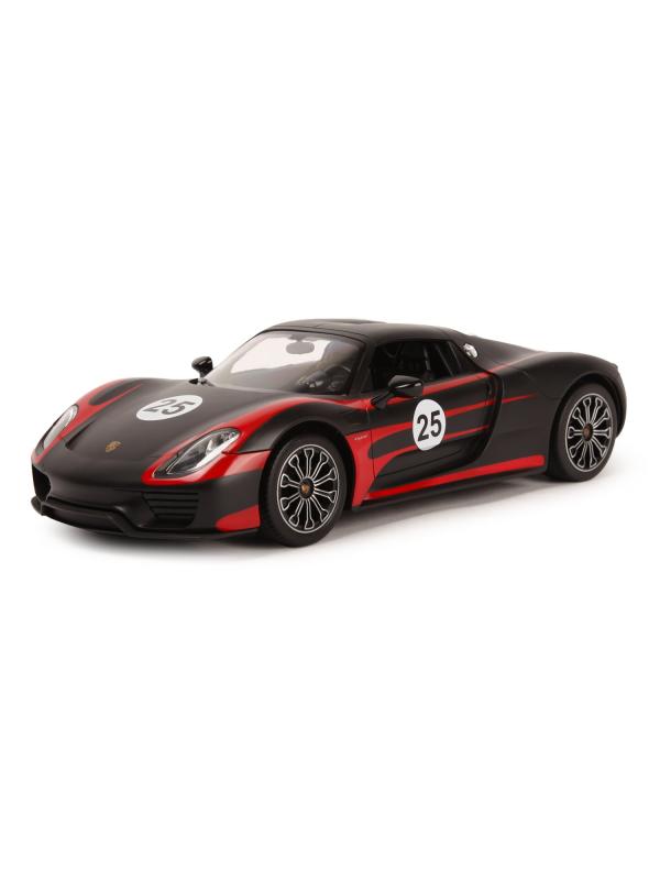 Машинка радиоуправляемая Rastar 1:14 «Porsche 918 Spyder» 70710B / Черный матовый