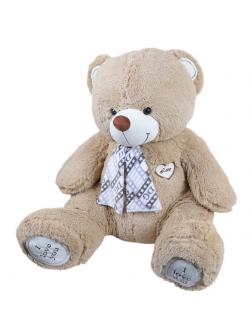 Мягкая игрушка Медведь плюшевый светло-коричневый 85 см