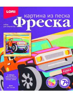 Фреска. Картина из песка &