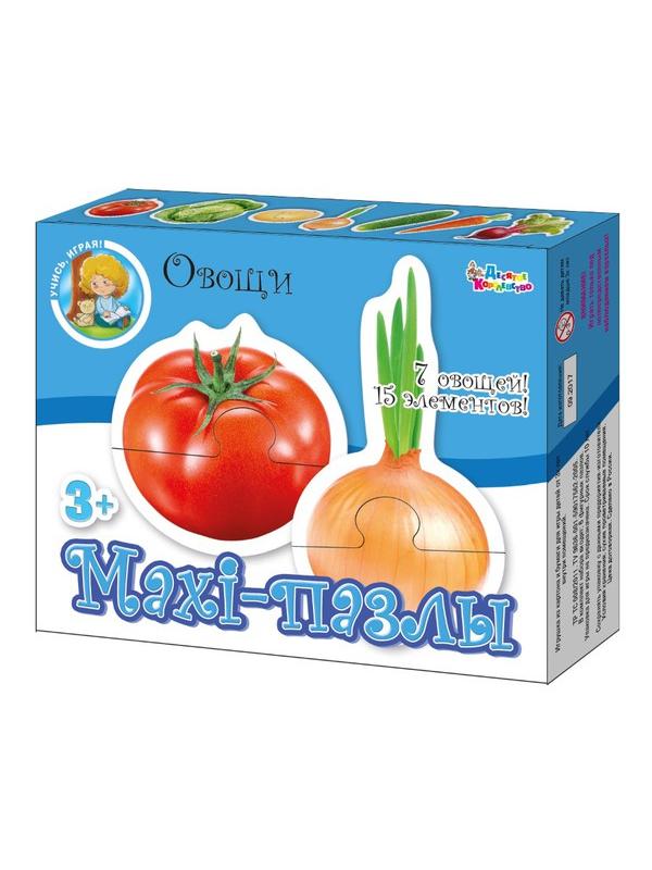 Пазлы-maxi ДК Овощи , 15 элементов
