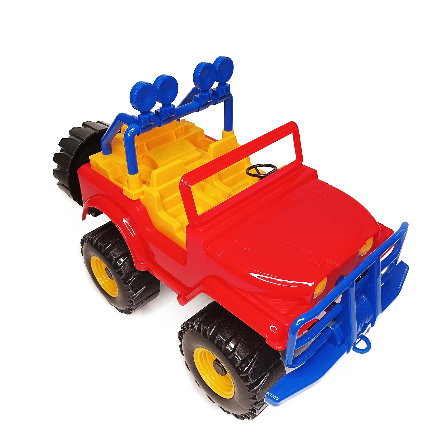 Машинка игрушка для малышей Джип «Сафари. Гигант» 29 см. 045 / Микс