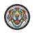 Набор для творчества Рыжий кот Алмазная мозаика Собачка круглая, с подрамником с частичным запнением, с камнями разных форм (13 цветов) ди...