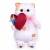 Мягкая игрушка BUDI BASA Кошка Ли-Ли с сердцем 27 см