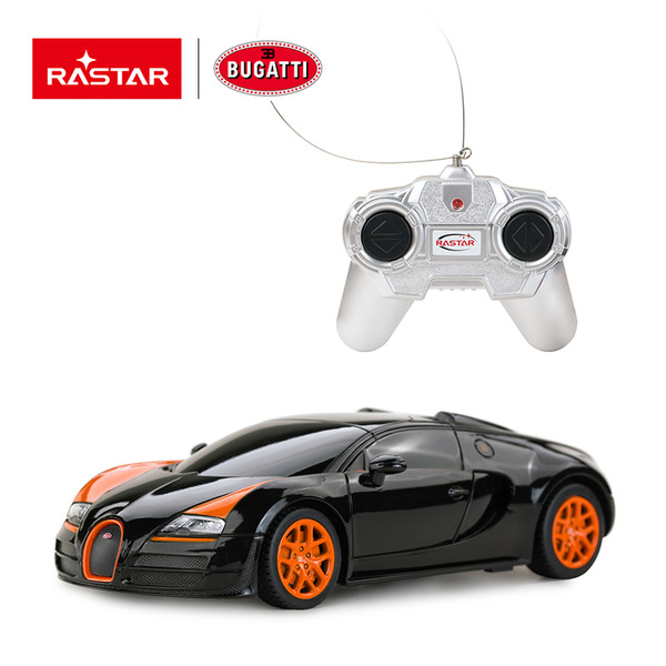 Машинка на радиоуправлении RASTAR Bugatti Grand Sport Vitesse цвет черный, 1:24