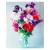 Холст с красками 40х50 см по номерам. КРАСОЧНЫЙ БУКЕТ