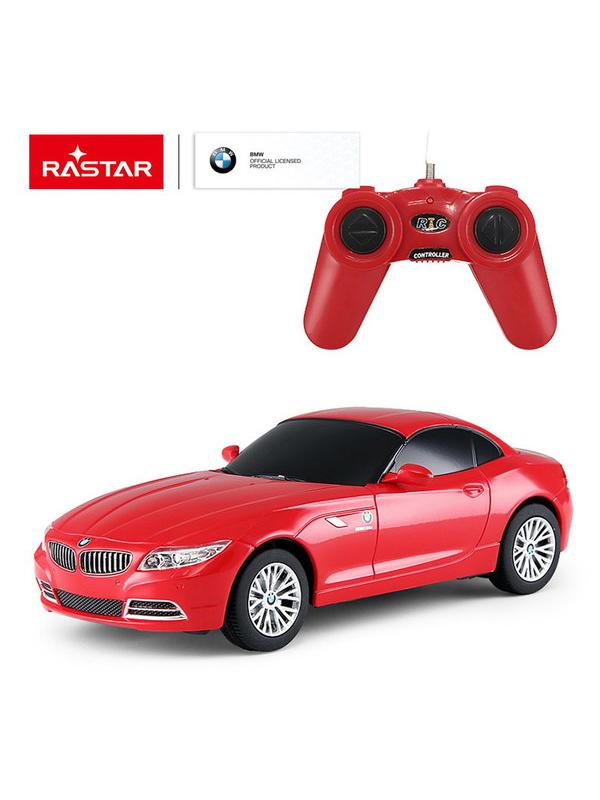 Машинка на радиоуправлении RASTAR BMW Z4, красный 1:24