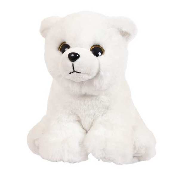 Мягкая игрушка ABtoys В дикой природе Медведь белый полярный, 15 см игрушка мягкая