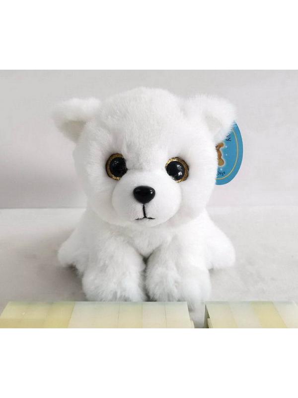 Мягкая игрушка ABtoys В дикой природе Медведь белый полярный, 15 см игрушка мягкая