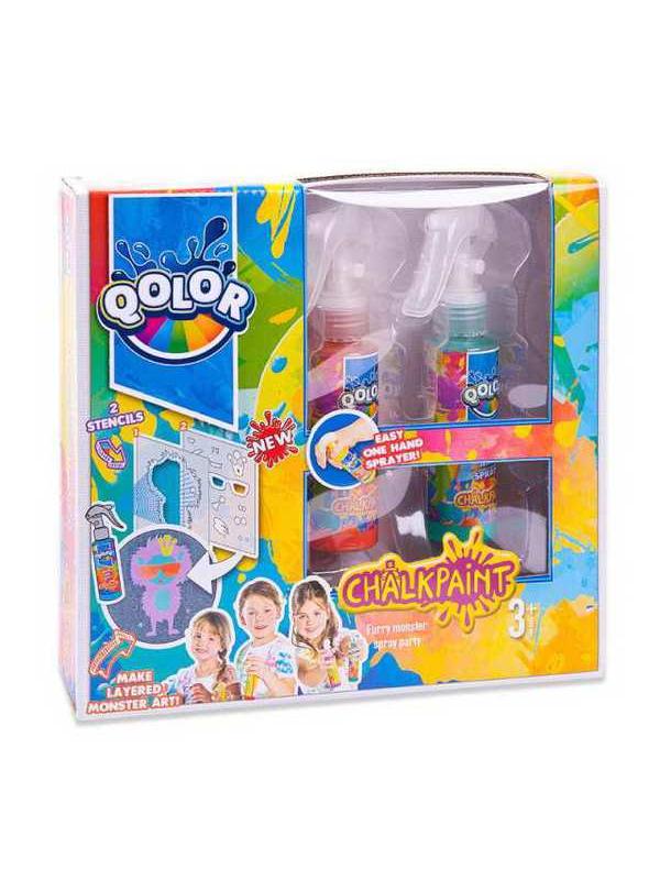 Краски меловые QOLOR. Набор для творчества &