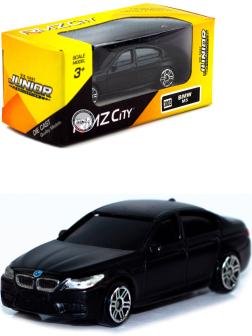 Машинка металлическая Uni-Fortune RMZ City 1:64 «BMW M5», без механизмов, 3003 / Черный матовый