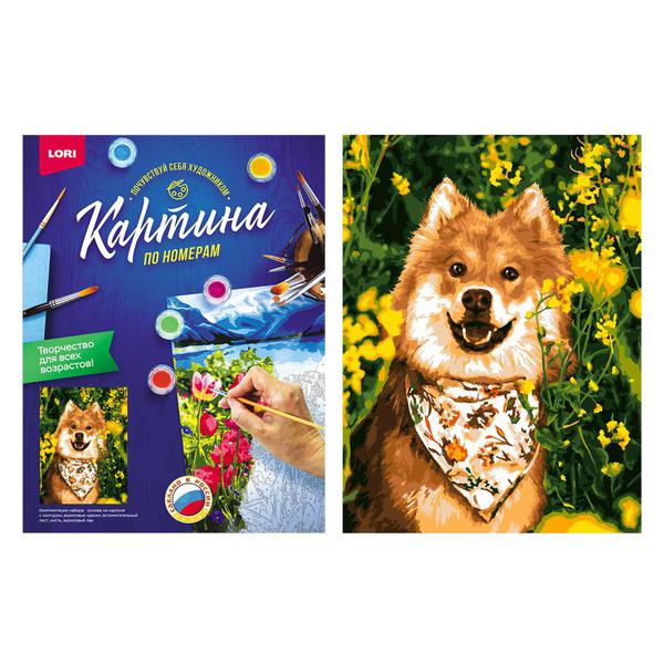 Набор для творчества LORI раскраска по номерам Шалун