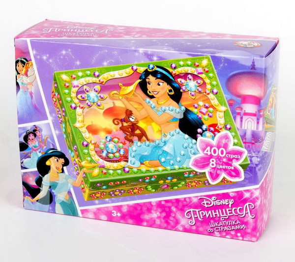 Шкатулка со стразами Жасмин  бол. Дисней