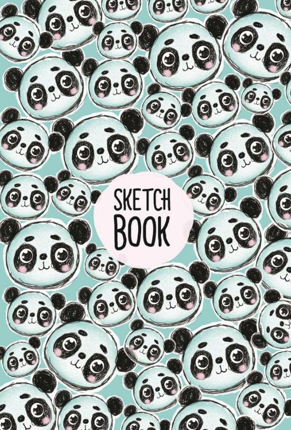 Блокнот Проф-Пресс Скетчбук Панды А5