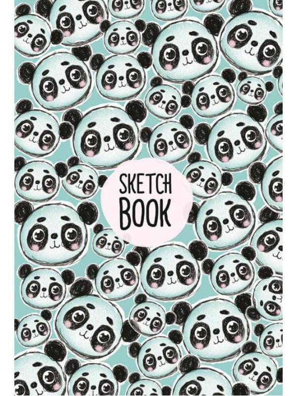 Блокнот Проф-Пресс Скетчбук Панды А5