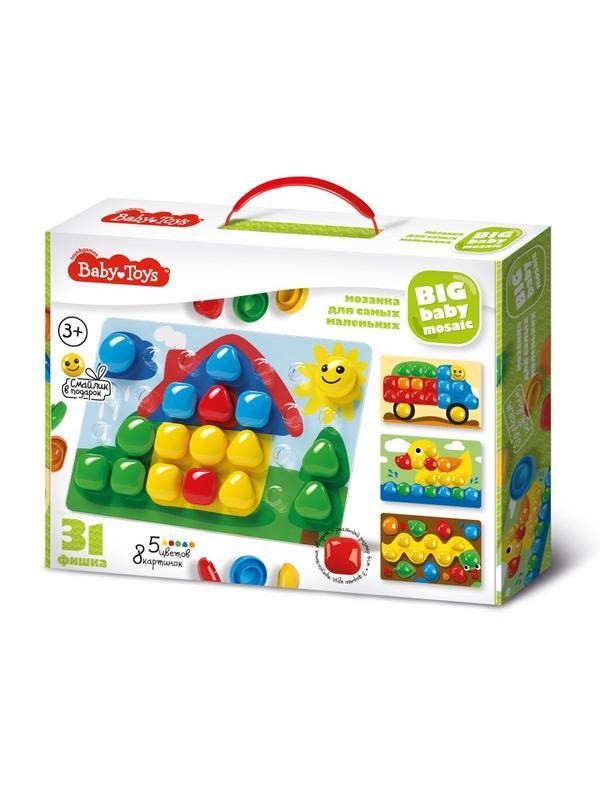 Мозаика для самых маленьких  BABY TOYS d40/5 цв/31 эл