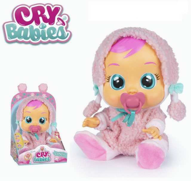 Кукла IMC Toys Cry Babies Плачущий младенец Candy, 31 см