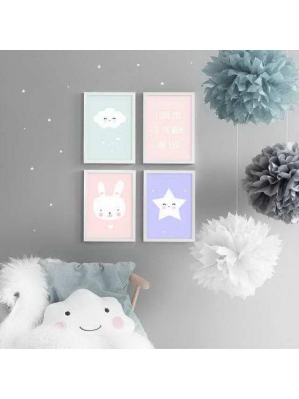 Интерьерный дизайнерский постер &