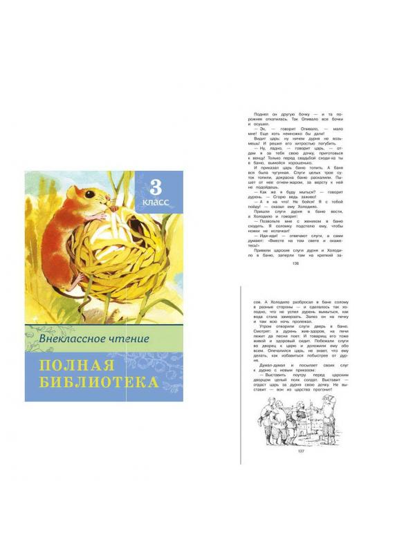 Книга. Школьная библиотека. Полная библиотека. Внеклассное чтение 3 класс